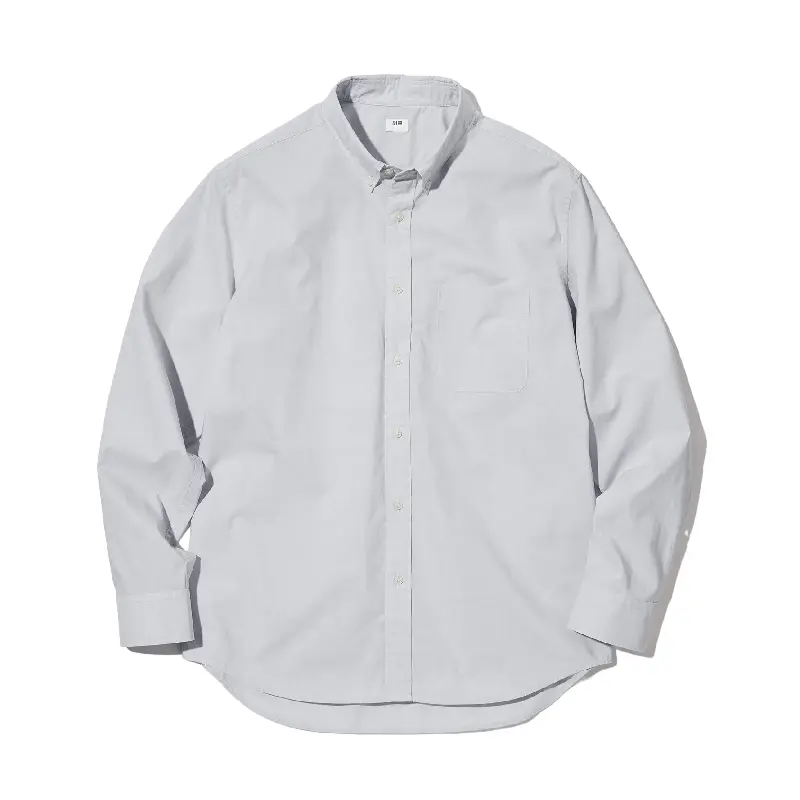 

Рубашка Uniqlo, серый