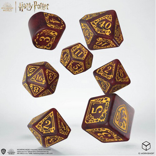 

Игровые кубики Harry Potter Gryffindor Modern Dice – Red