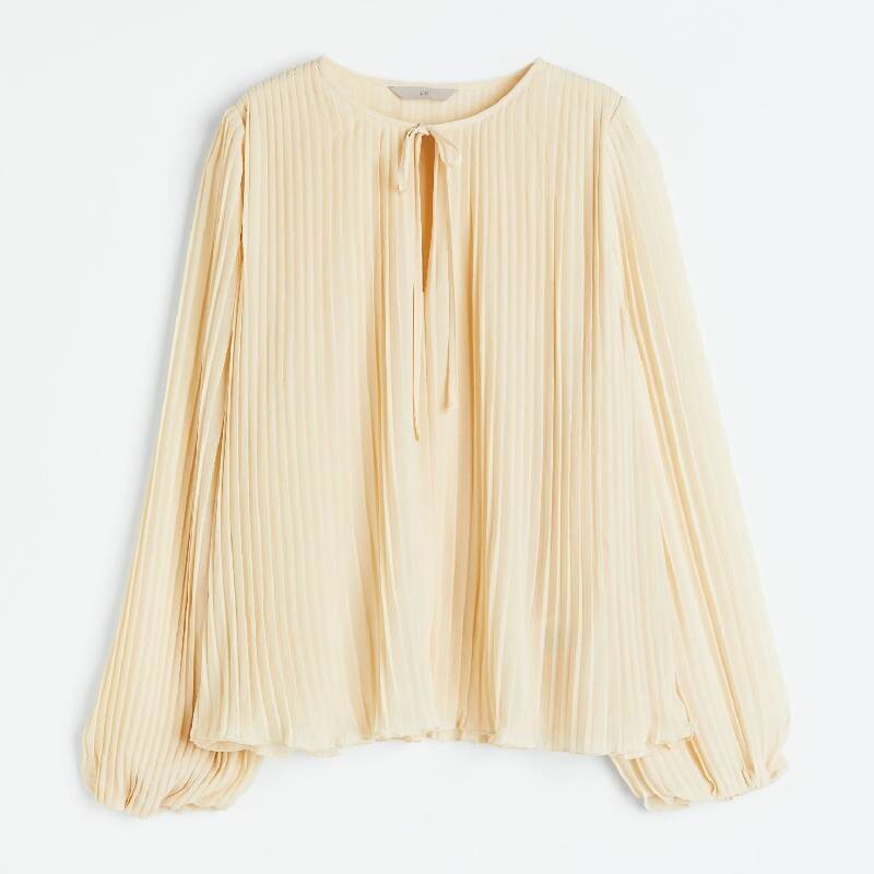 

Блузка H&M Pilili, бежевый