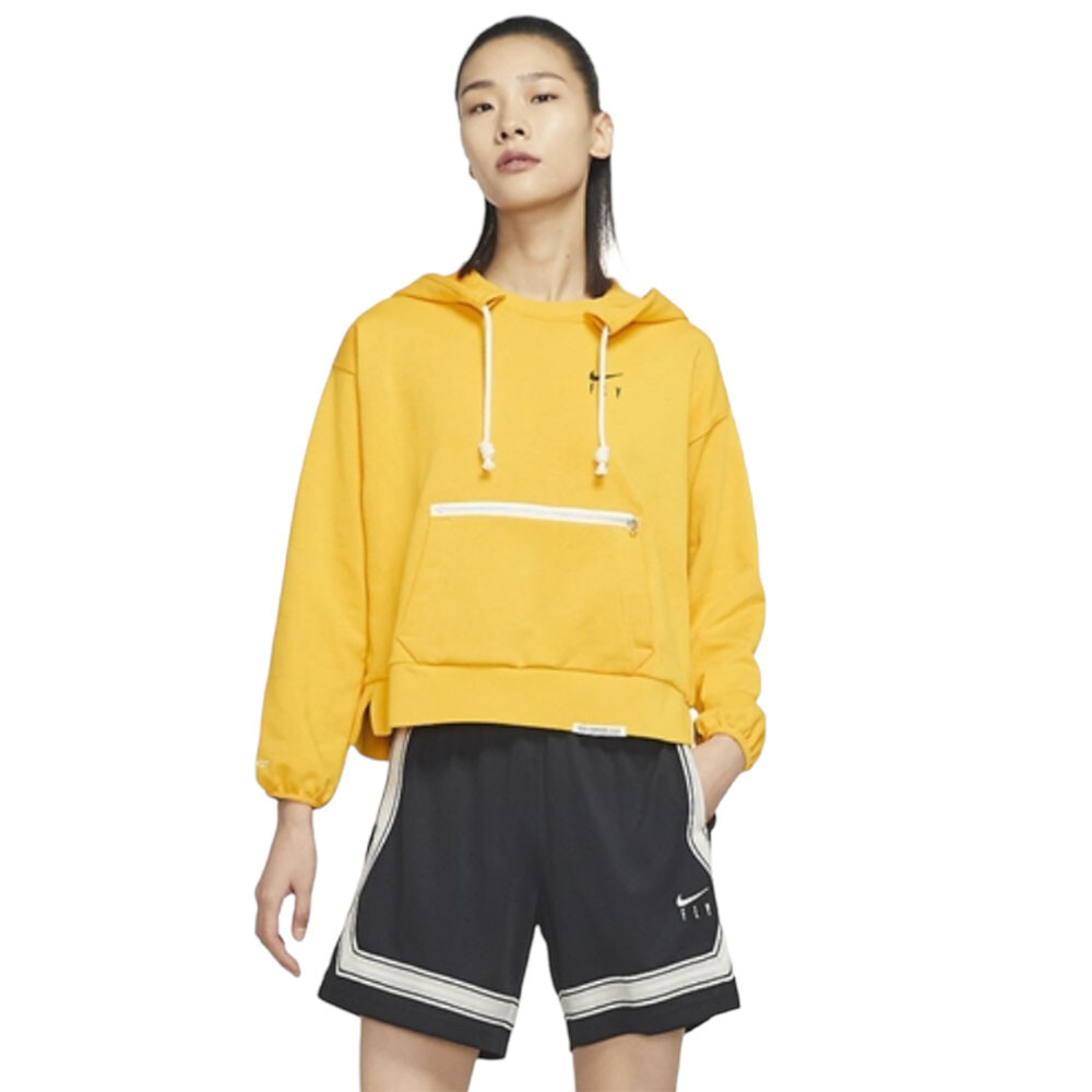 

Толстовка Nike Embroidered Logo Big Pocket, желтый