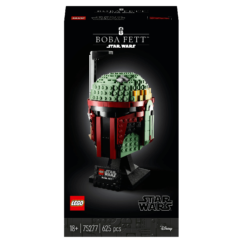 конструктор lego star wars звездолет бобы фетта 75312 Конструктор LEGO Star Wars 75277 Шлем Бобы Фетта