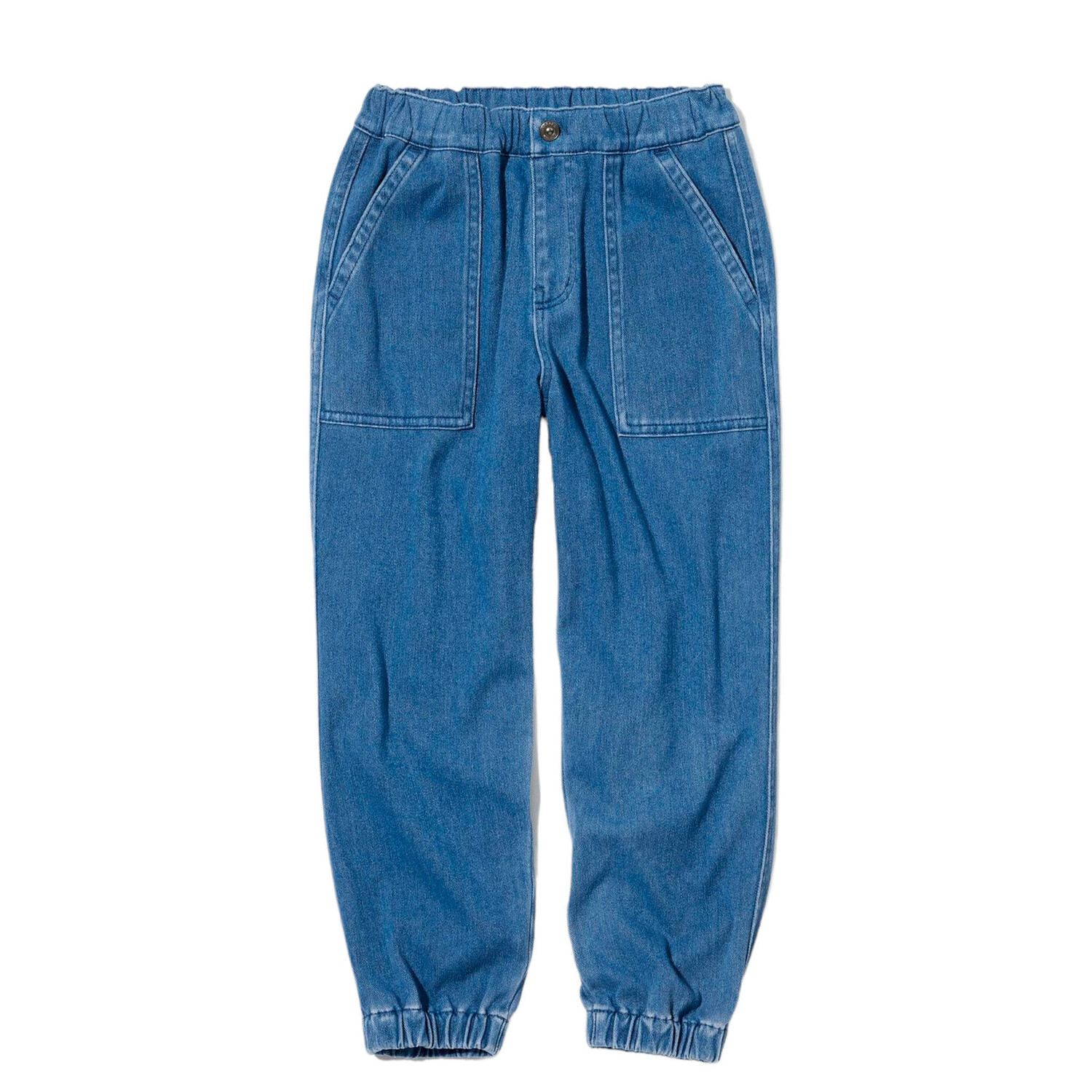 

Джоггеры Uniqlo Kids Ultra Stretch Denim, синий