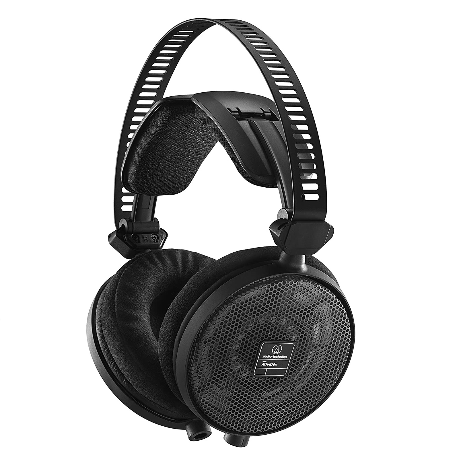 Мониторные наушники Audio-Technica ATH-R70x, черный ln007467 4 4mm xlr 2 5mm 6 5mm 8 core black silver plated braided earphone headphone cable for audio technica ath r70x