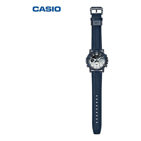 Часы CASIO EDIFICE Waterproof Sports Sapphire Crystal Mens Blue Analog/Digital Combo, синий
