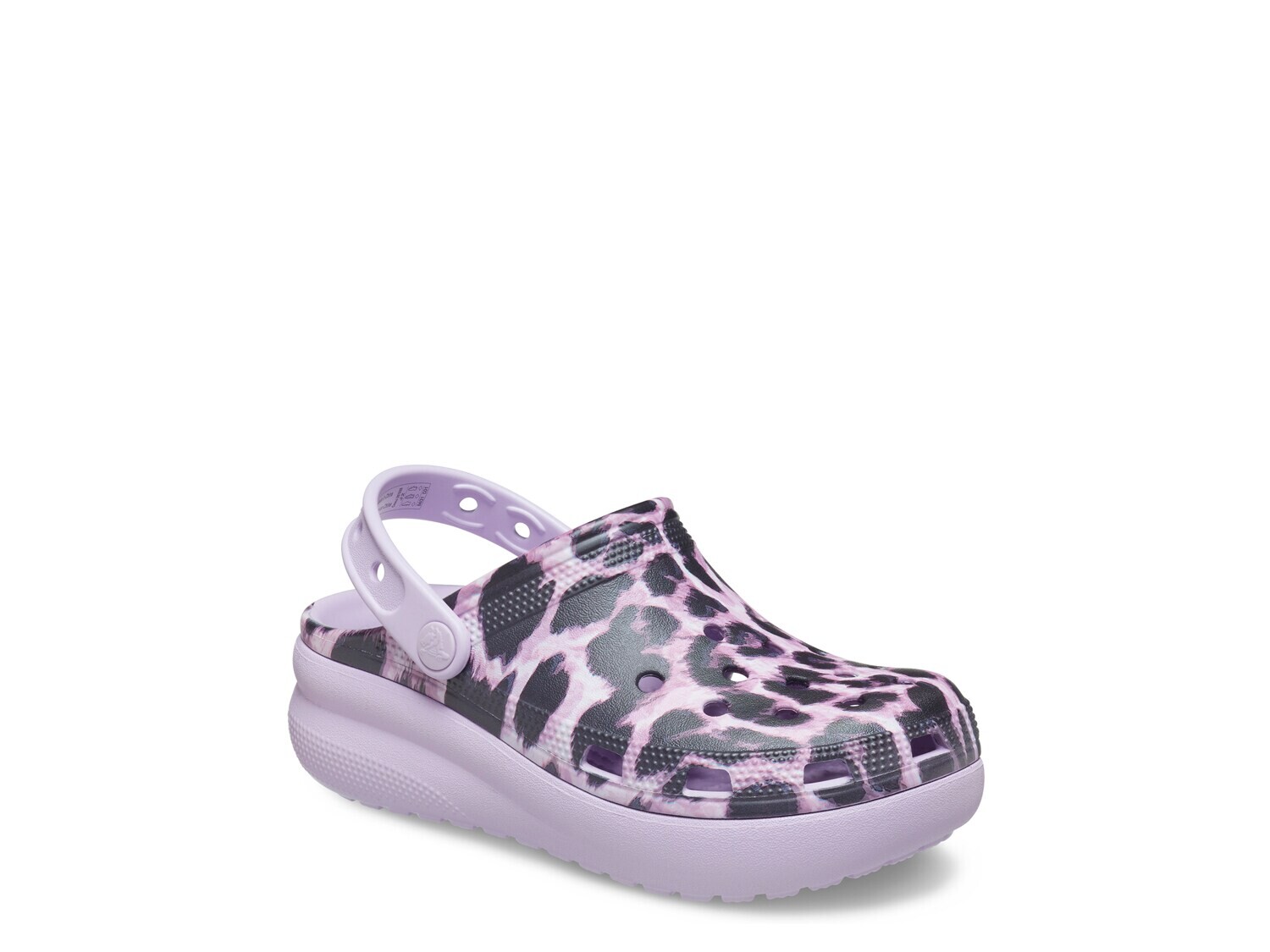 

Тапочки-сабо детские Crocs Cutie Crush с принтом, фиолетовый