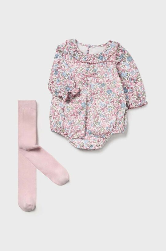 

Хлопковый детский комплект Mayoral Newborn, розовый