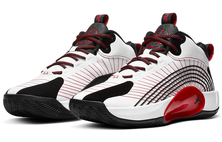 

Кроссовки Nike Air Jordan Jumpman 2021 PF, белый / красный / черный
