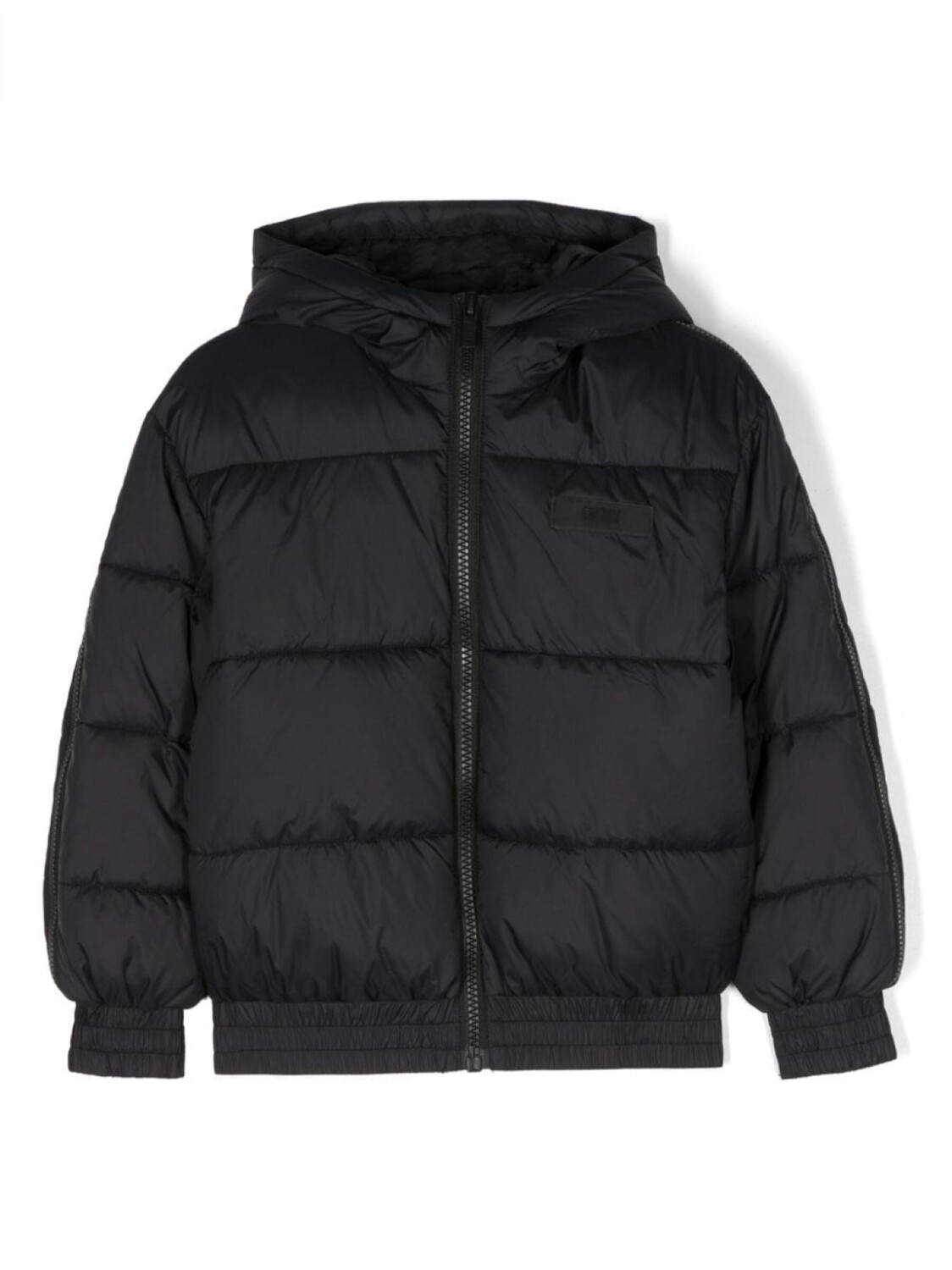 

DKNY пуховик с логотипом, черный