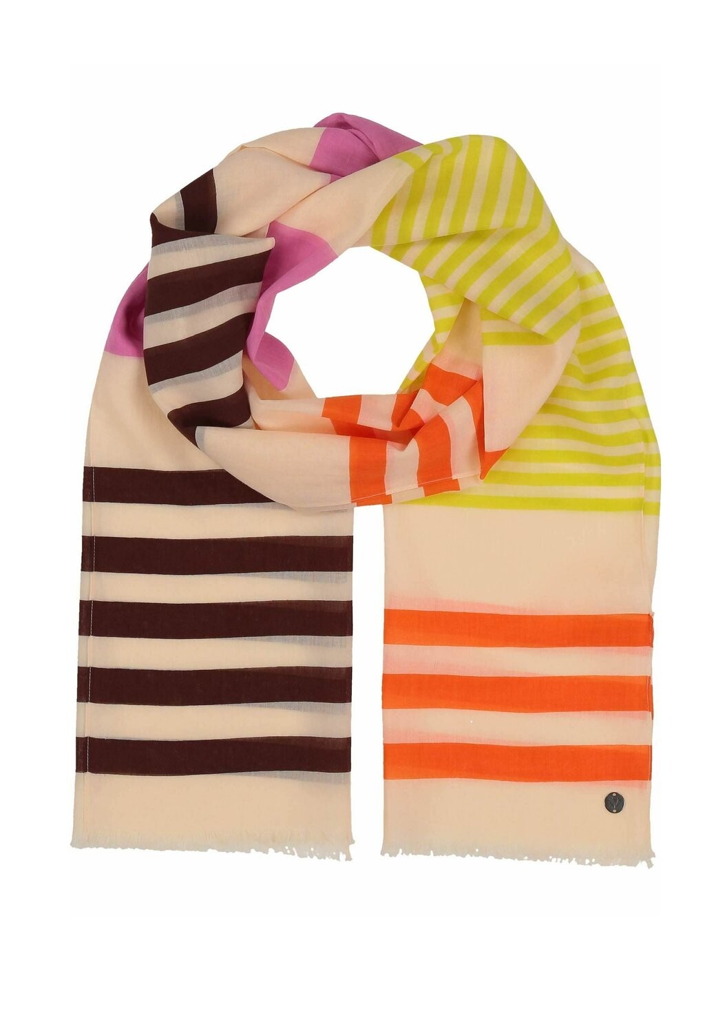 

Шарф STRIPED STOLA FRAAS, цвет sunny lime