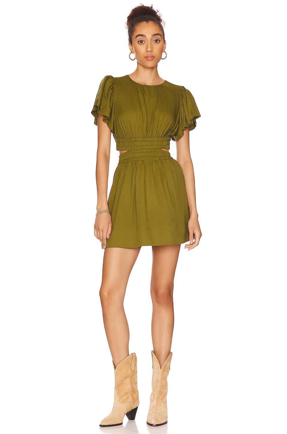 

Платье anna nata Spencer, цвет Olive Green