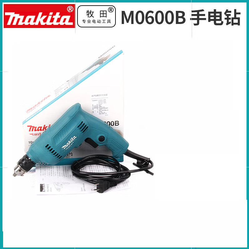 Дрель ручная Makita M0600B, 10 мм