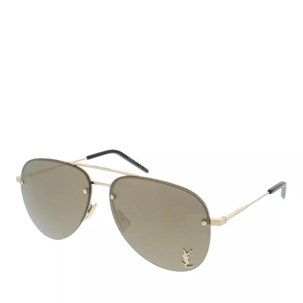 

Солнцезащитные очки classic 11 m 00 Saint Laurent, желтый