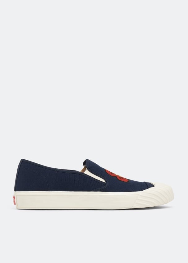 

Кроссовки KENZO Kenzoschool slip-on sneakers, синий