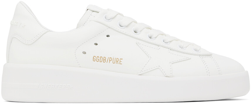 

Белые кроссовки Purestar Golden Goose