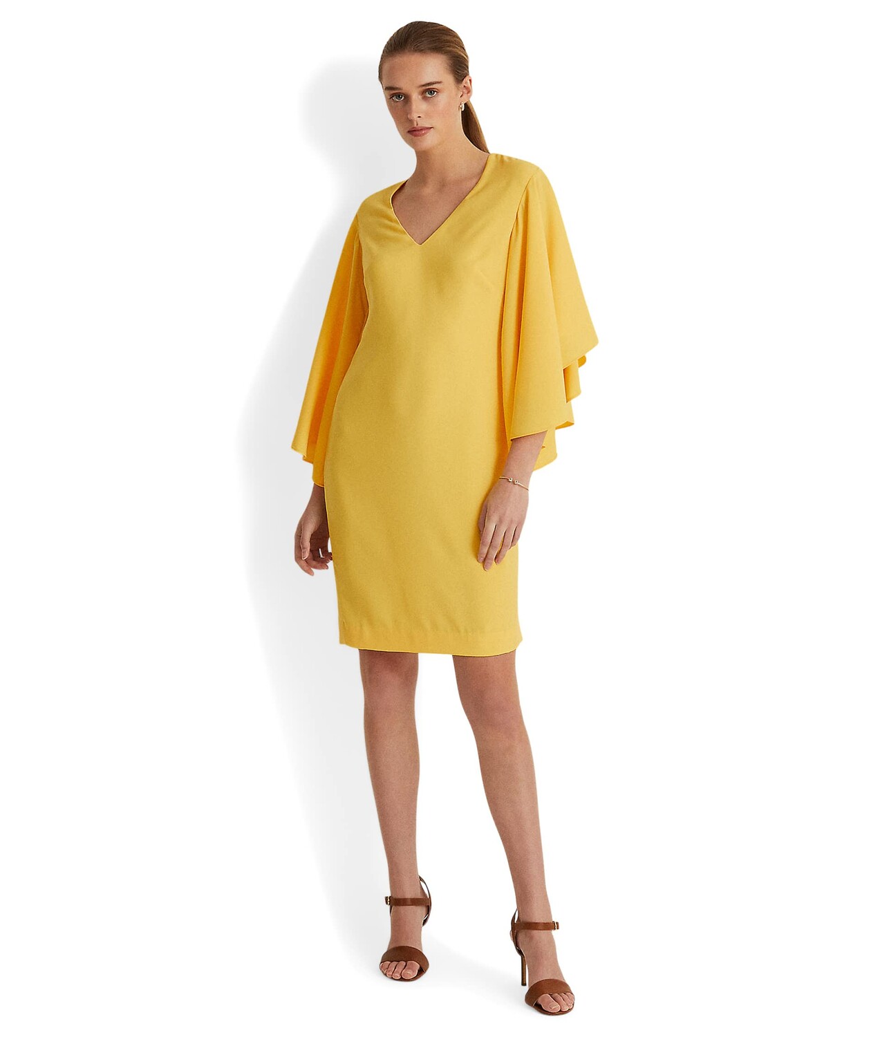 

Платье LAUREN Ralph Lauren, Ruffle-Sleeve Cocktail Dress