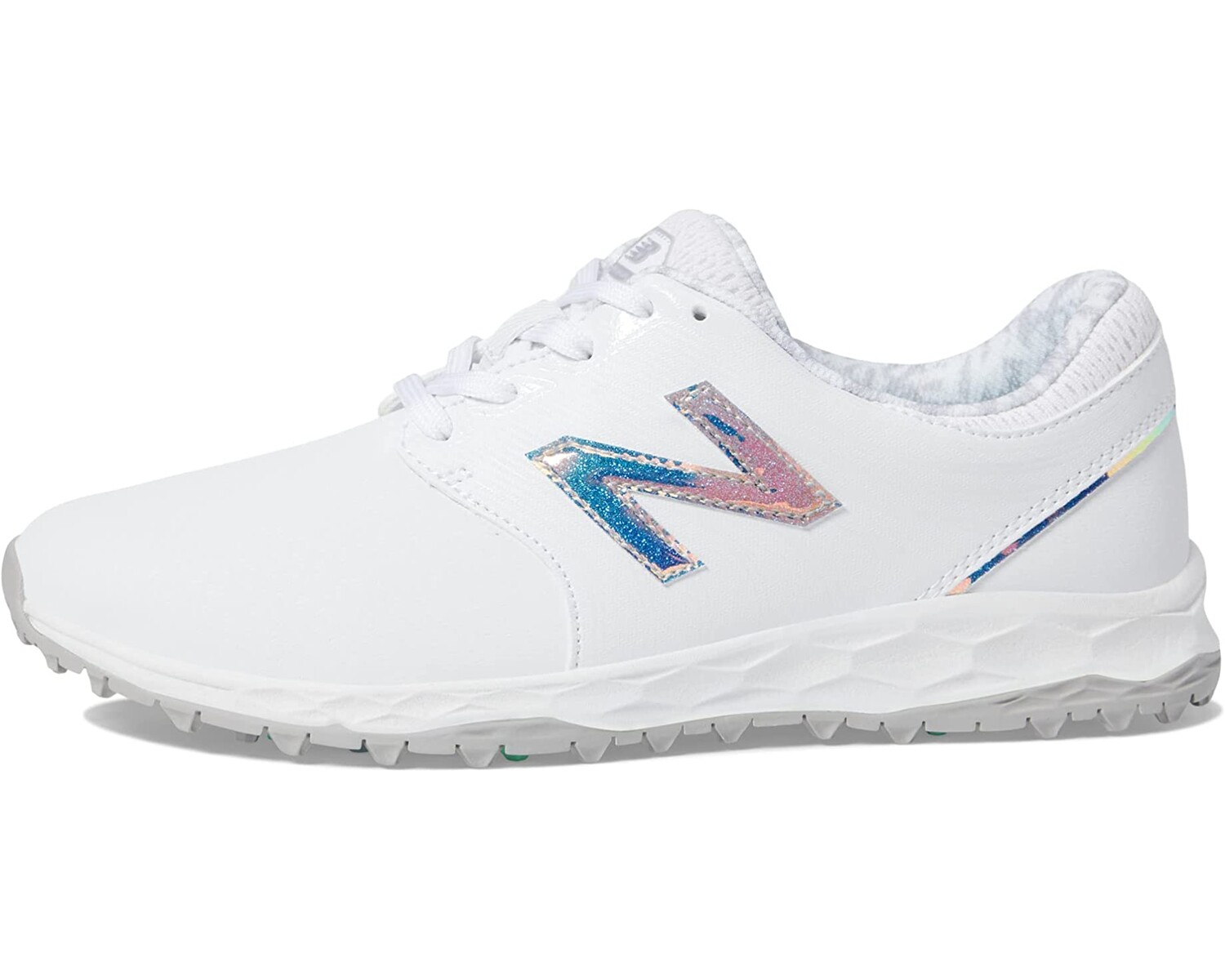 

Кроссовки New Balance Fresh Foam Breathe Golf, белый/зеленый