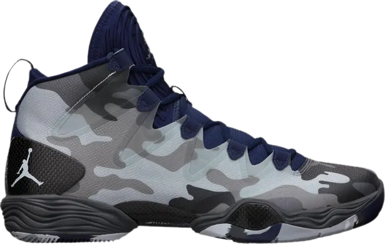 

Кроссовки Air Jordan 28 SE Camo Pack - Georgetown, серый