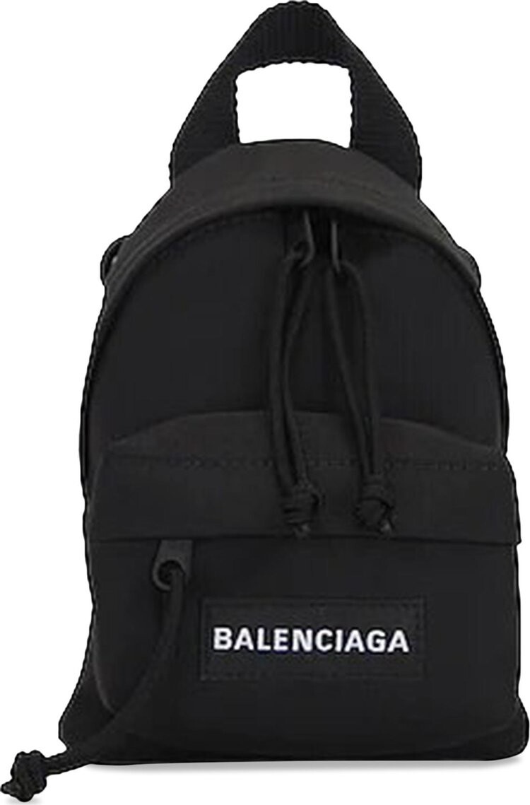 

Рюкзак Balenciaga Explorer Backpack Black, черный