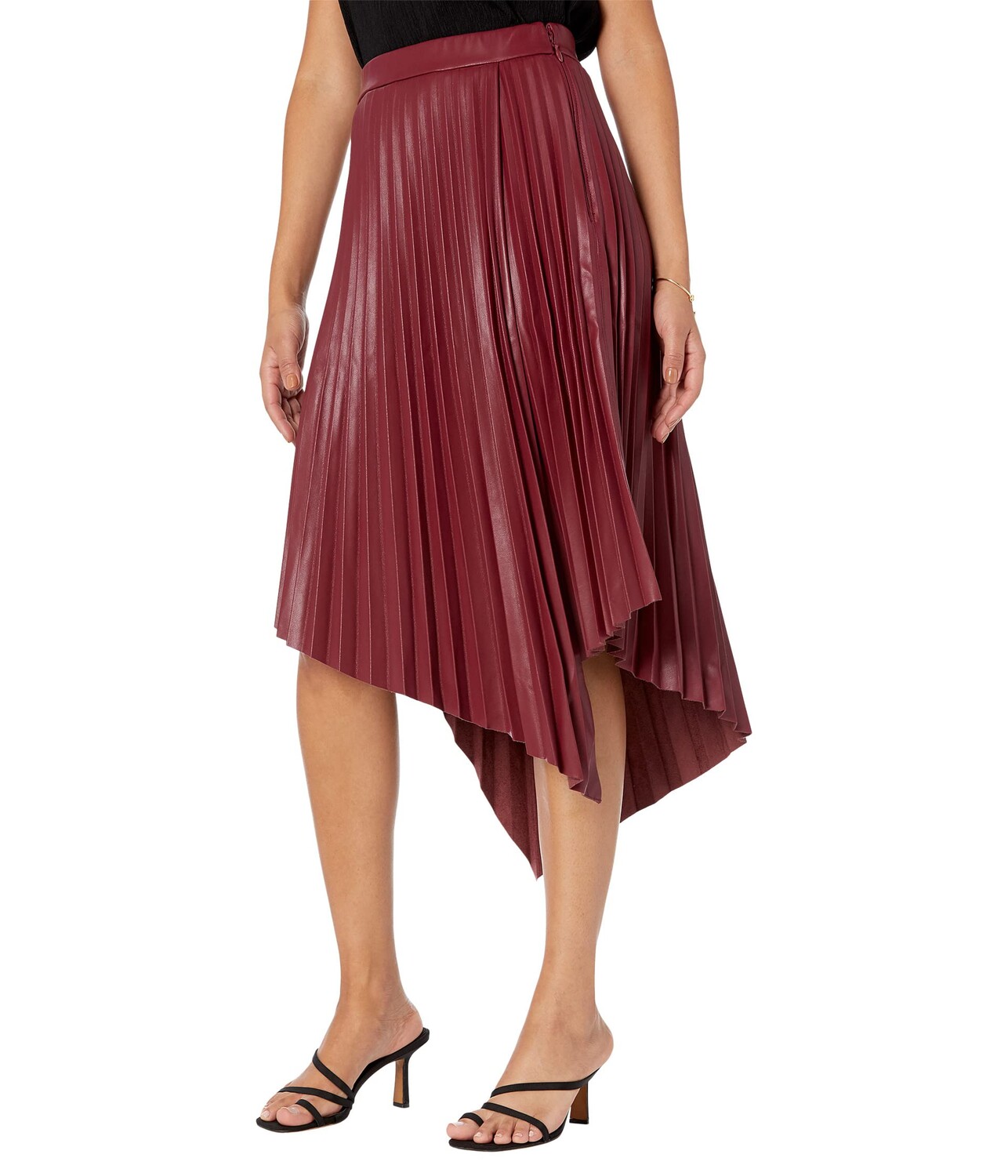 

Юбка BCBGMAXAZRIA, Faux Leather Skirt