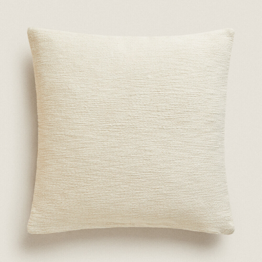 

Чехол для подушки Zara Home Plain Cotton, натуральный