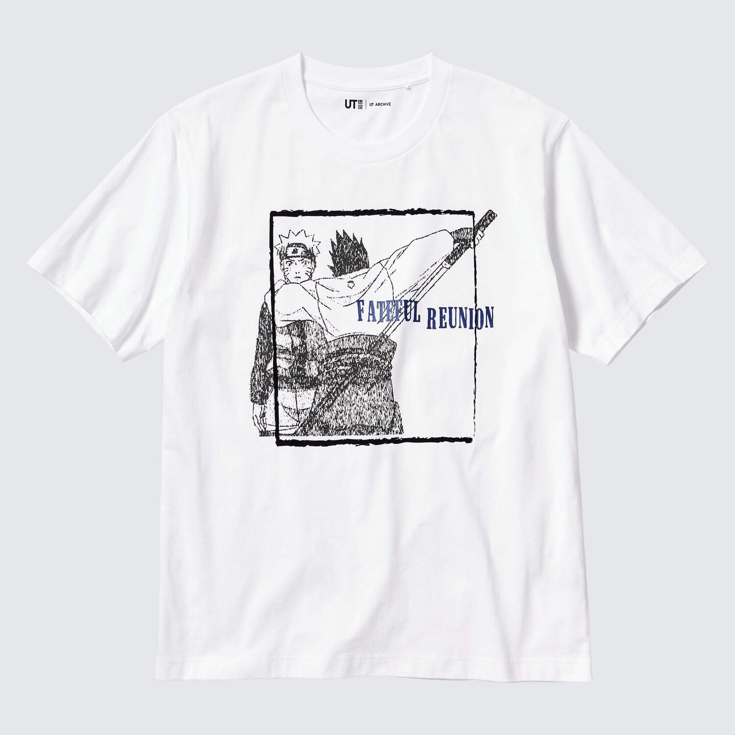 

Футболка Uniqlo UT Archive Naruto Graphic, белый