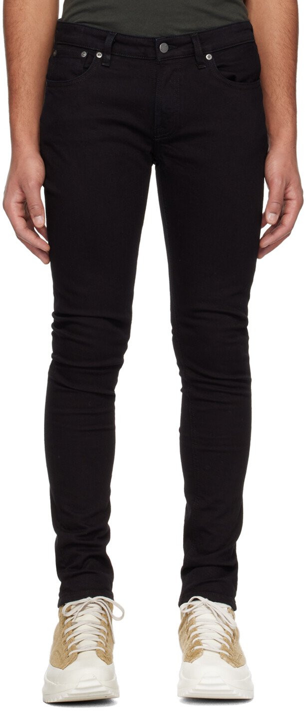 

Черные джинсы скинни Lin Nudie Jeans