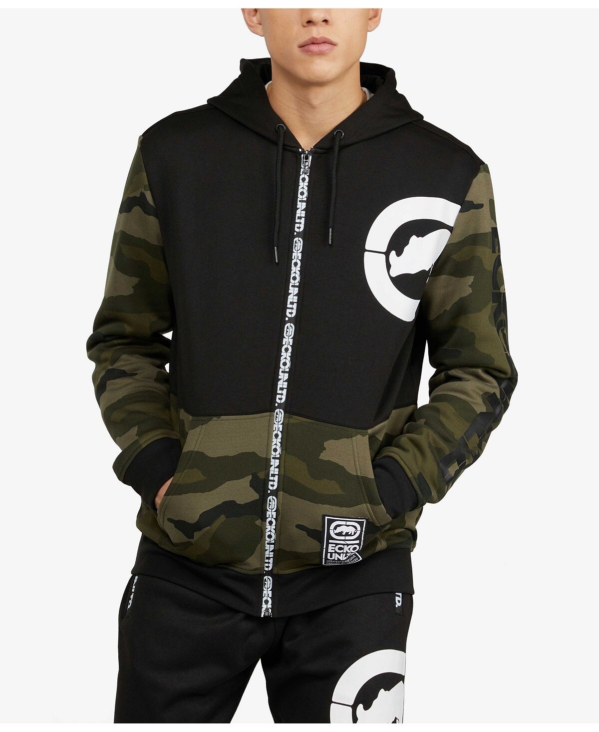 

Мужская худи urban hitter Ecko Unltd, мульти, Черный