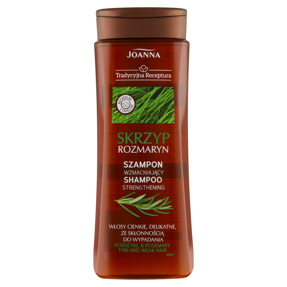 цена Joanna Укрепляющий шампунь Традиционный рецепт для тонких, нежных волос, склонных к выпадению 300мл