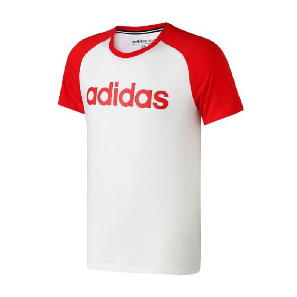 

Футболка Adidas NEO Men's Sports, белый/красный