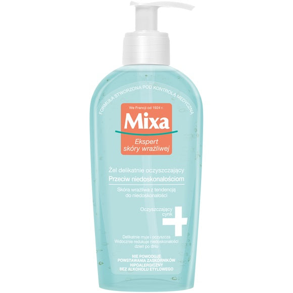 MIXA Очищающий гель для умывания без мыла против несовершенств 200мл