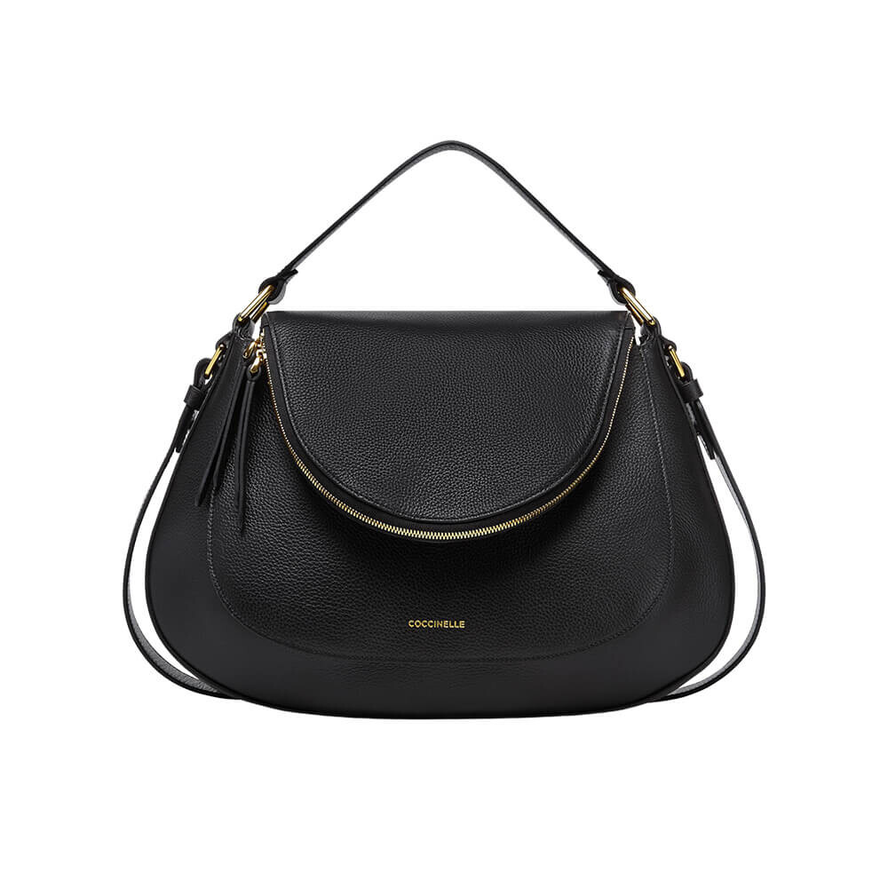 

Сумка Сoccinelle Spring Summer 23 Sole Medium, черный