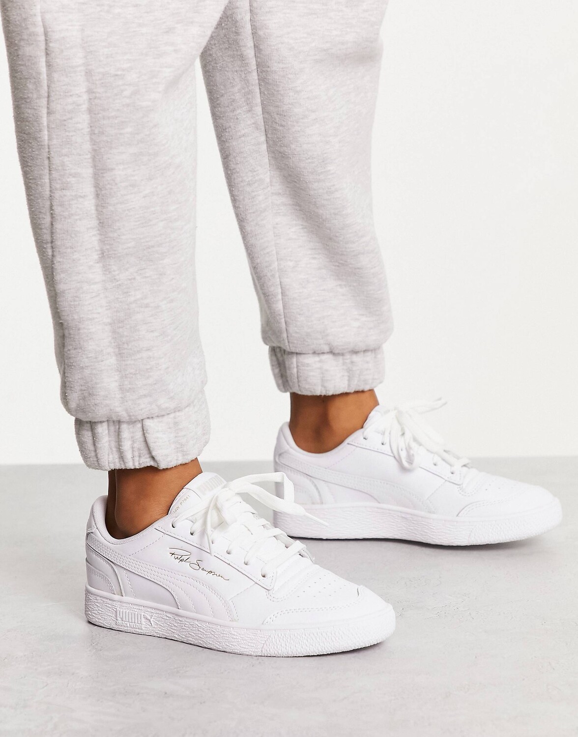 

Белые кроссовки Puma Ralph Sampson
