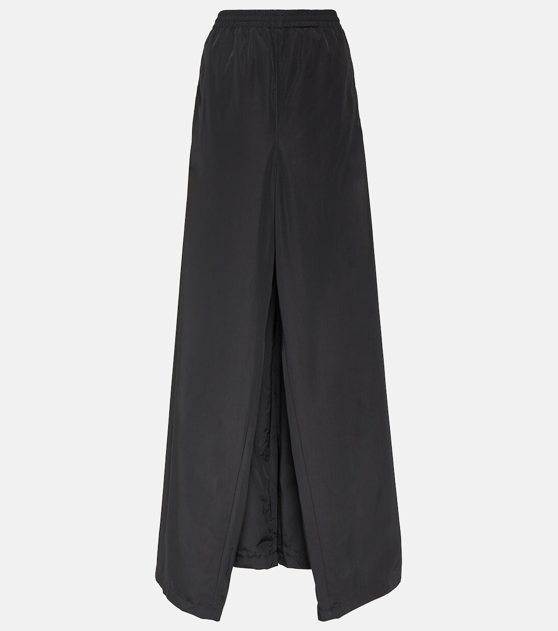 

Широкие брюки из смесового хлопка Balenciaga, черный