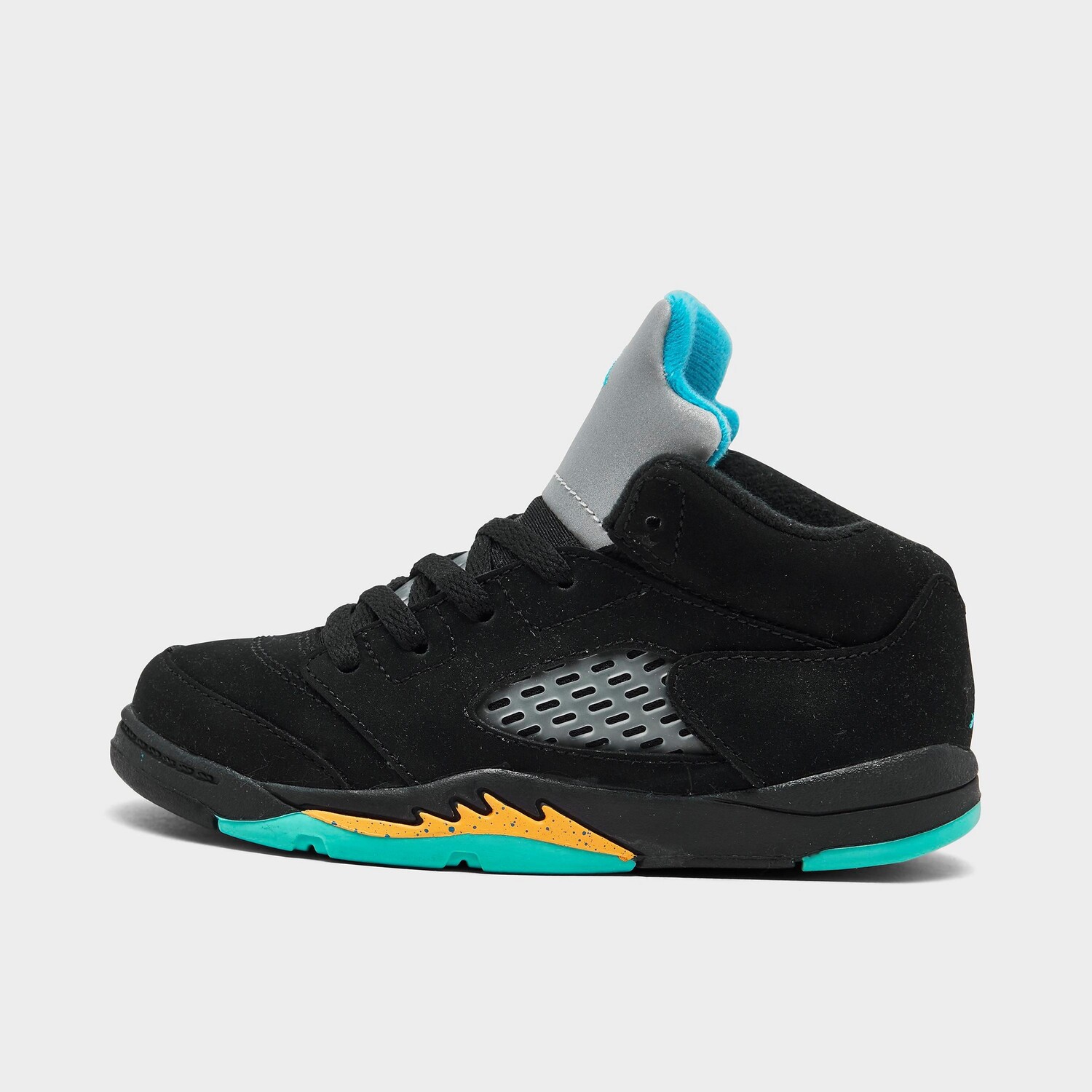 

Детские баскетбольные кроссовки Air Jordan Retro 5 для малышей, черный