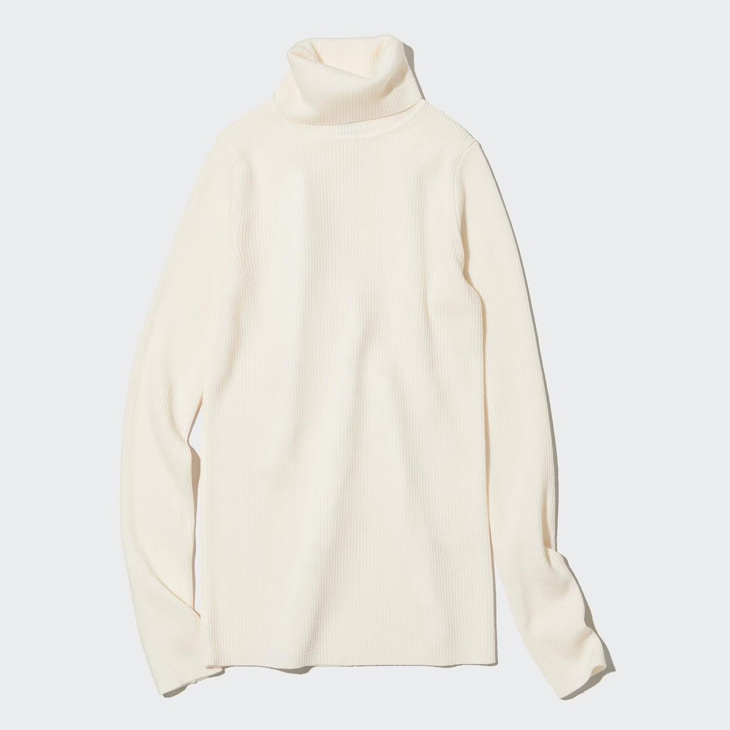 

Джемпер Uniqlo Extra Fine Merino Ribbed Turtleneck, кремовый (Размер L)