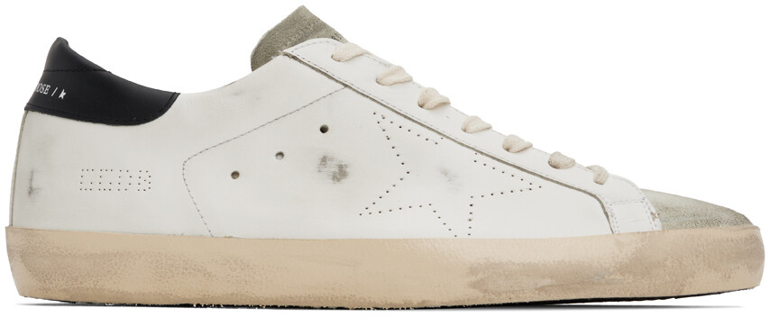 

Белые кроссовки Super-Star Skate Golden Goose