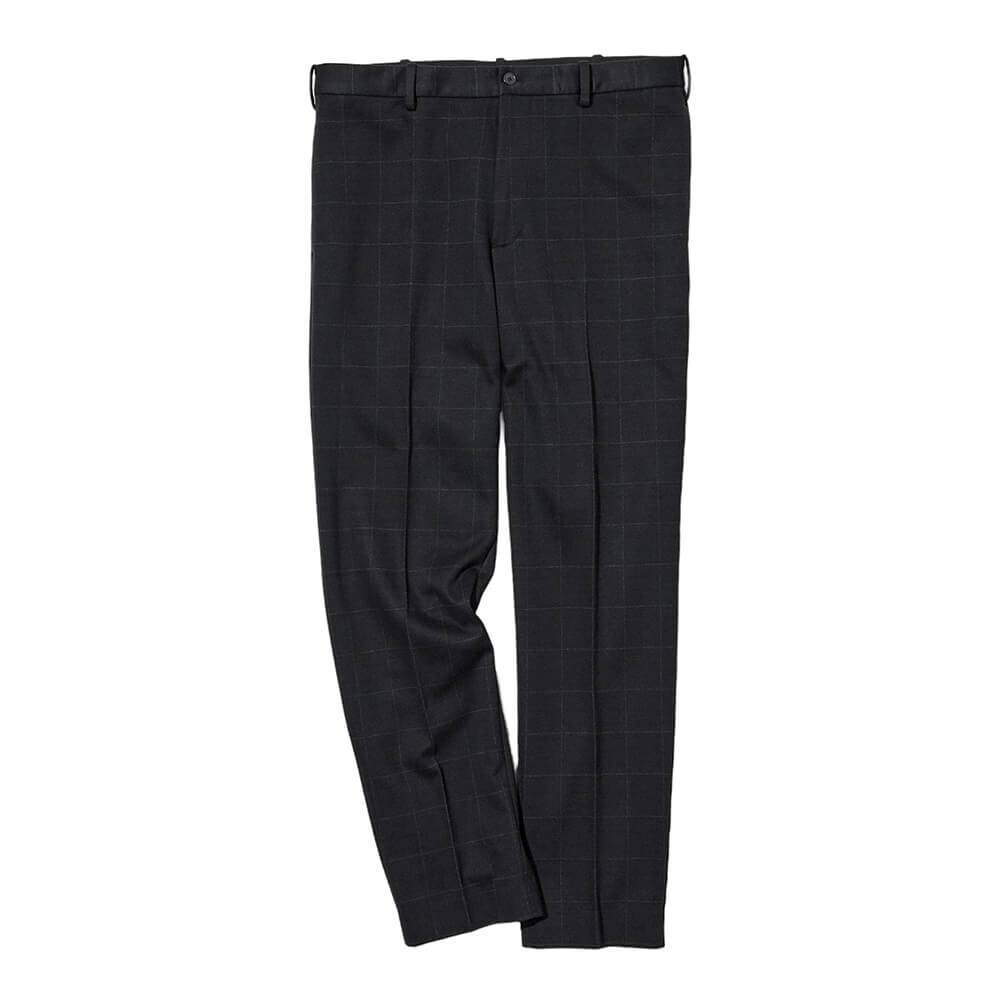 

Брюки Uniqlo Smart Windowpane Checked, темно-синий