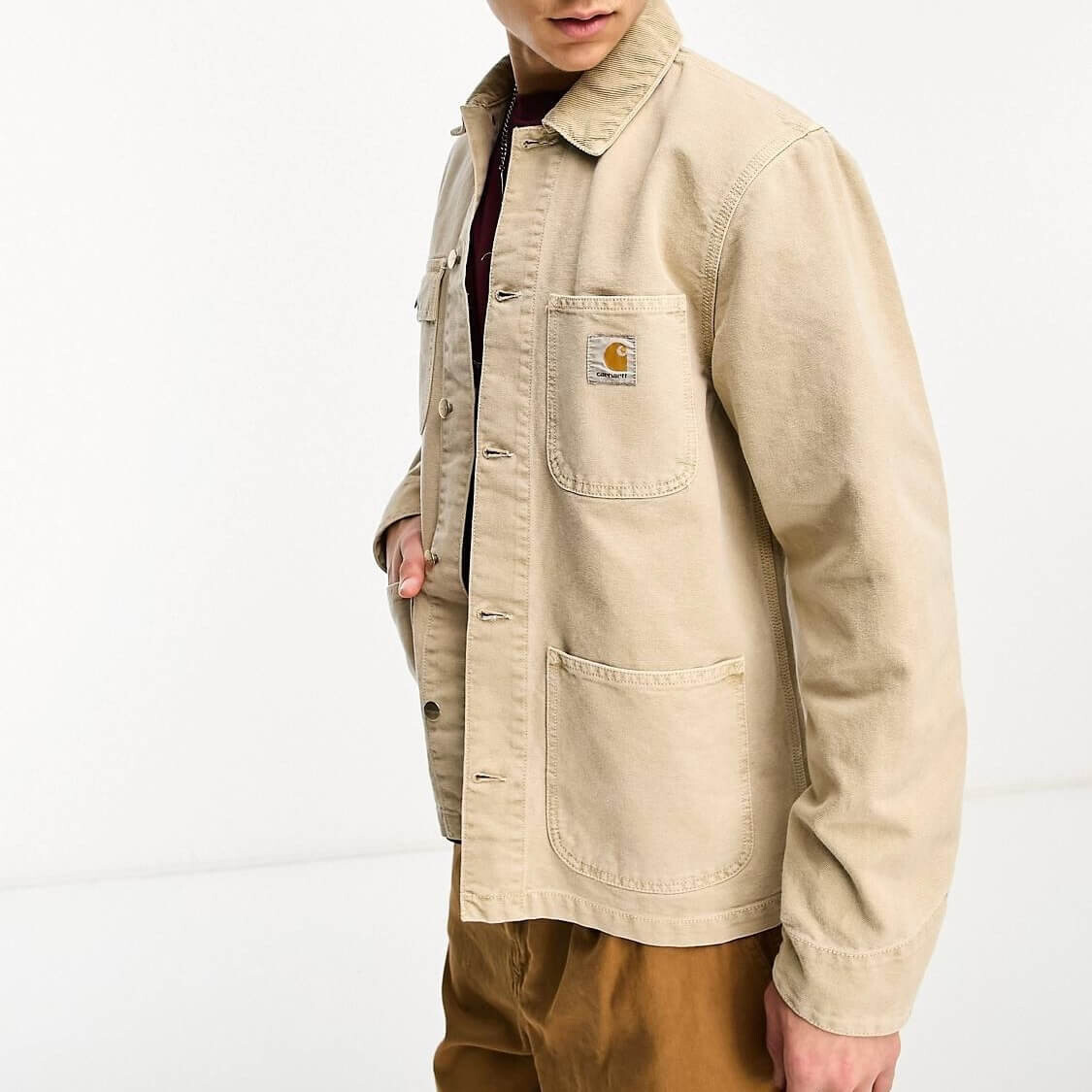 

Куртка Carhartt WIP Michigan, коричневый