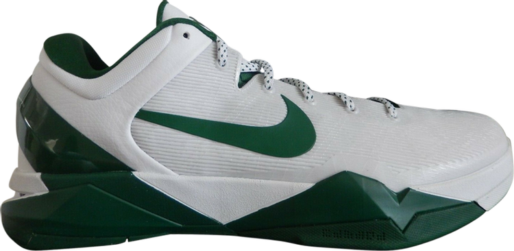 Лимитированные кроссовки Nike Zoom Kobe 7 System TB 'White Gorge Green', белый - фото