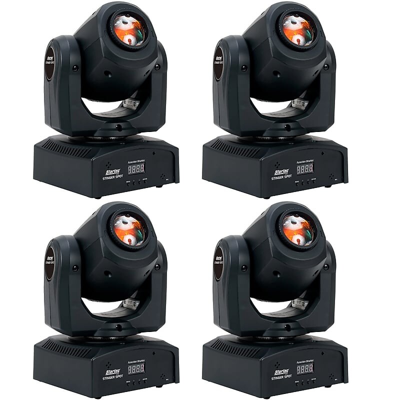 

ADJ American DJ Startec Stinger Spot Mini LED Moving Heads (4 шт. в упаковке) STI680