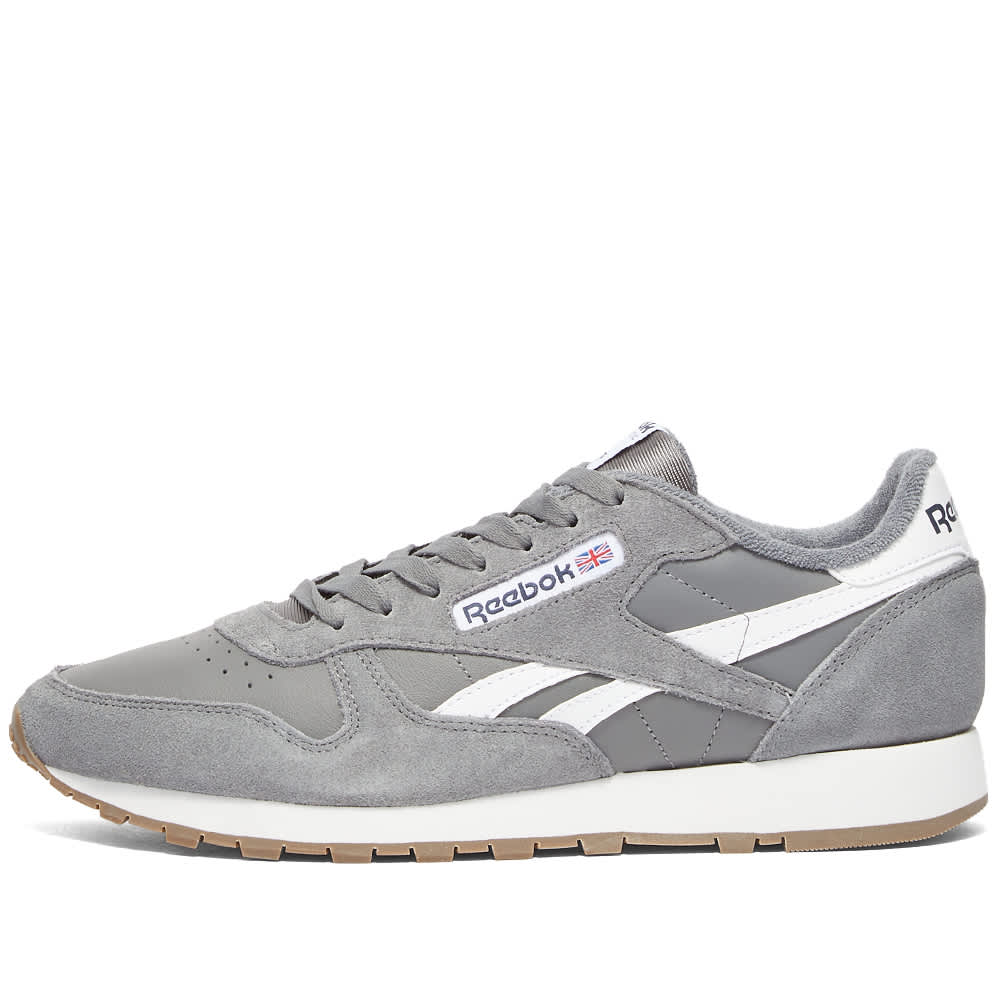 Reebok Classic Leather серые