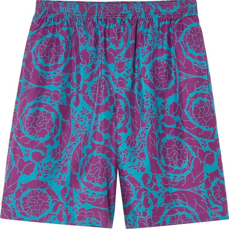 

Шорты Versace Shorts 'Teal/Plum', синий