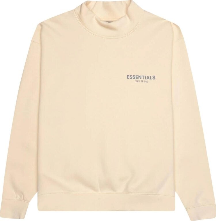 

Пуловер Fear of God Essentials Pullover Mockneck 'Buttercream', кремовый, Бежевый