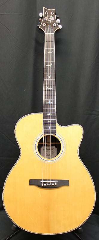 Акустическая электрогитара PRS SE AE60E Bear-Claw Angelus Natural с футляром SE AE60E Angelus Electric Guitar w/Case