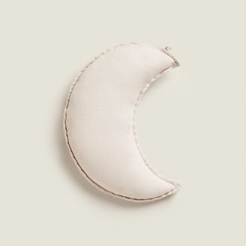 

Декоративная подушка Zara Home Moon-Shaped, бежевый