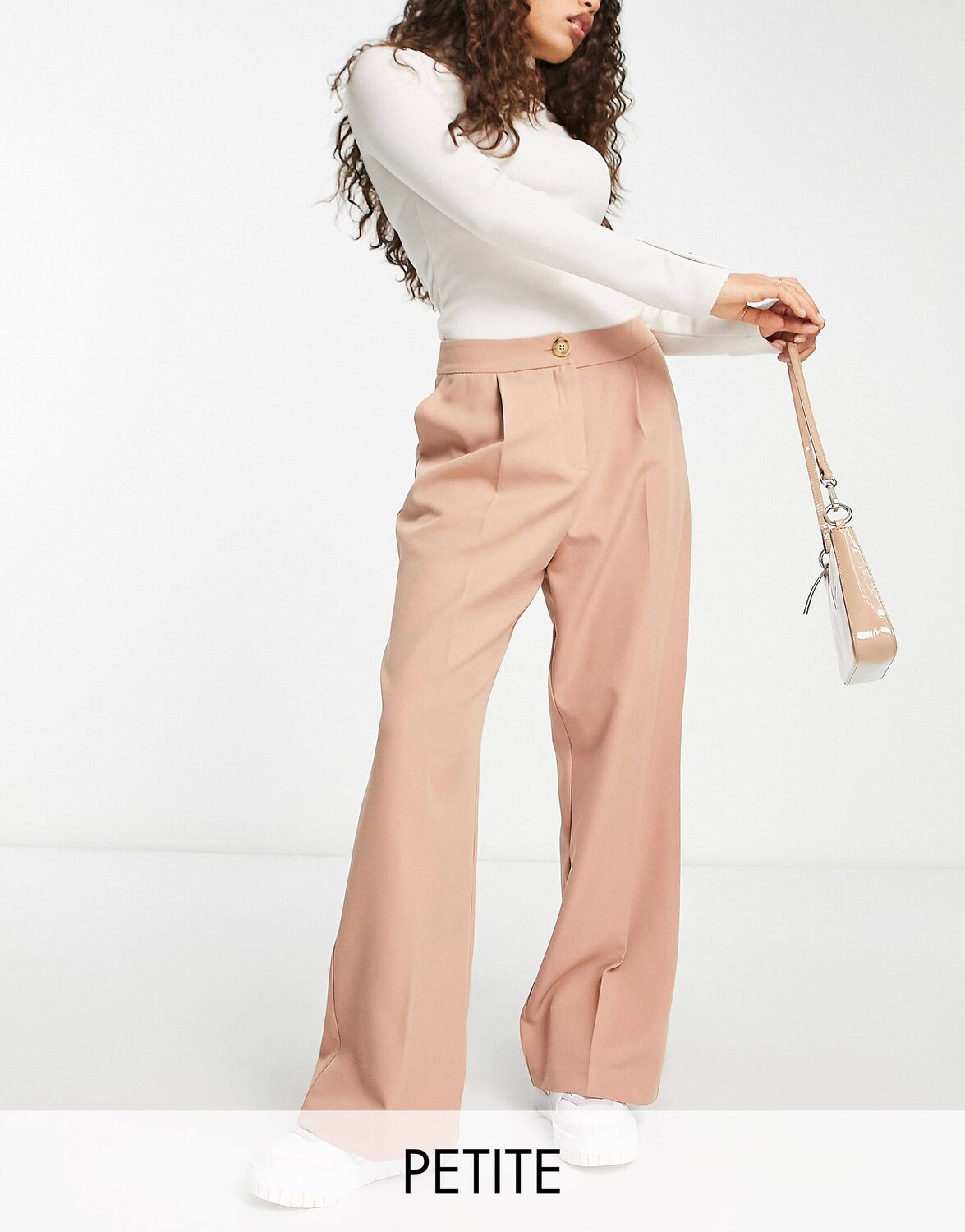 

Темно-розовые брюки Miss Selfridge Petite, Розовый