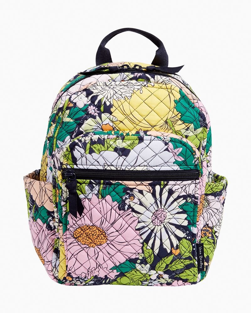 

Рюкзак Vera Bradley Cotton Small Women's, стеганый мультиколор