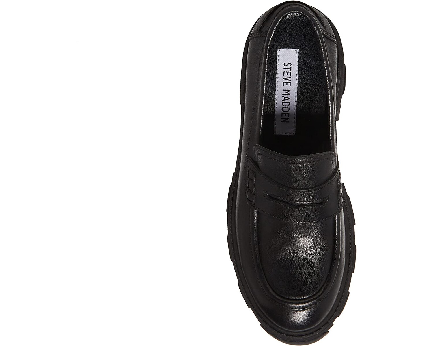 

Лоферы Beth Heeled Loafer Steve Madden, кожа