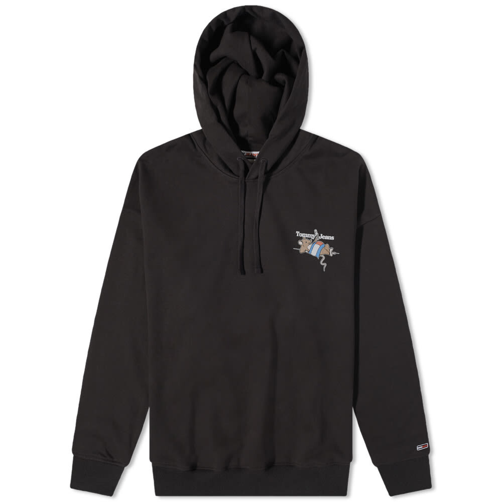 

Толстовка Tommy Jeans Oversized Sport Hoody, Черный