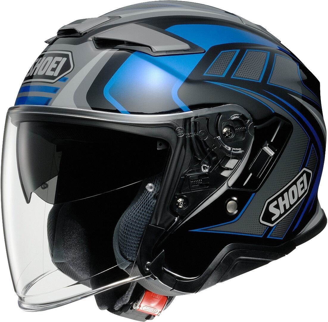 

Shoei J-Cruise 2 Aglero Реактивный шлем, серый/синий